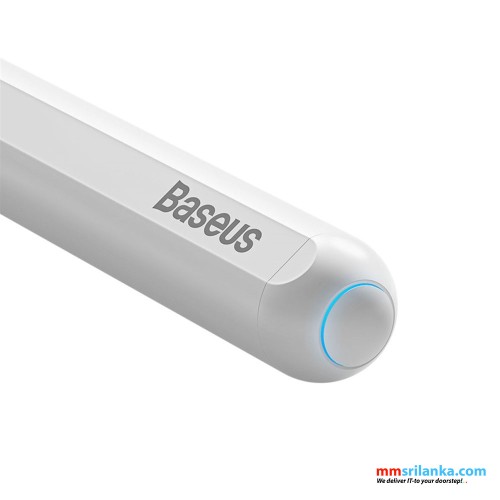 Baseus Smooth Writing 2 Series Wireless Charging Stylus, White (Active Wireless Version with active pen tip)